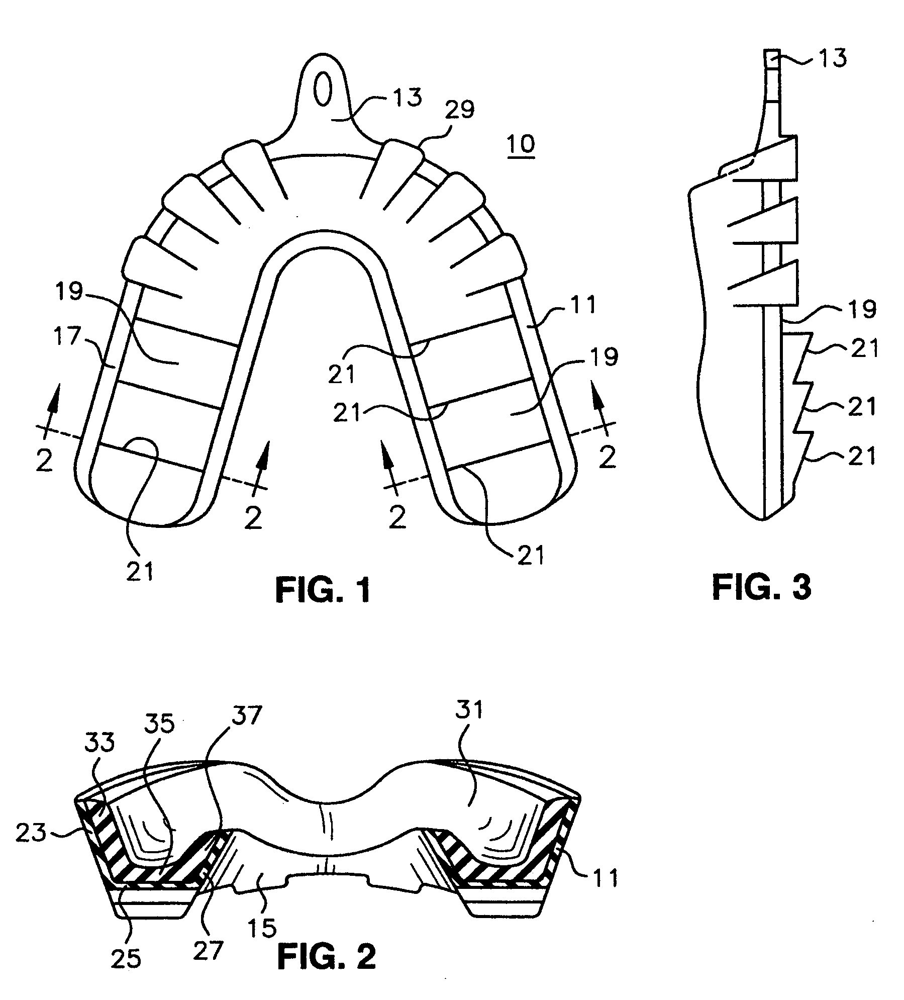 Dual tray athletic mouthguard