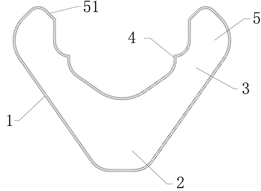 Zipper wire material and zipper tooth made of zipper wire material