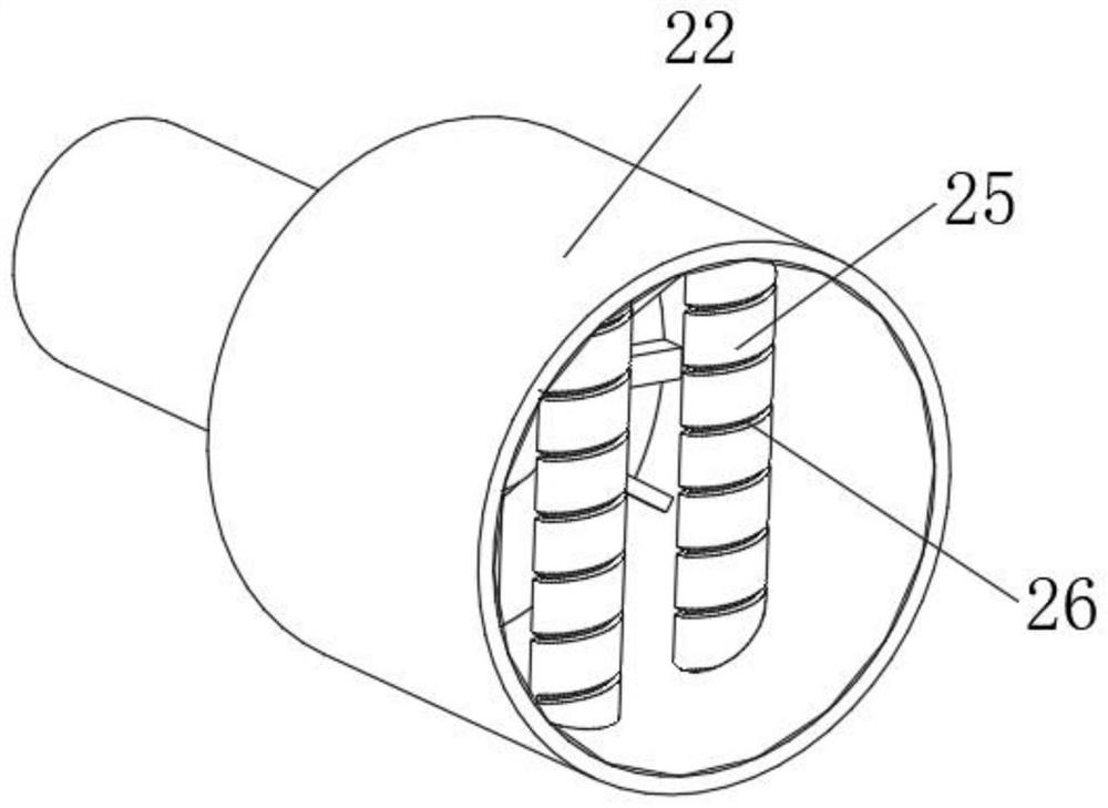 Test tube drying device for food detection