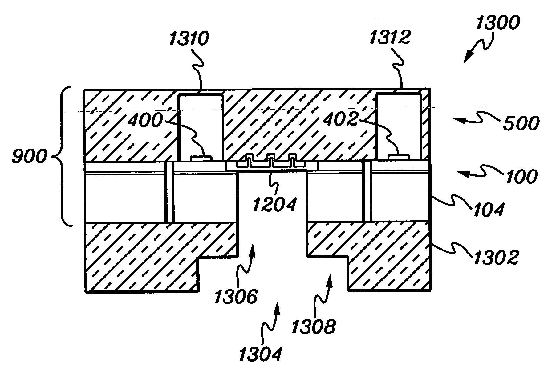 MEMS structure with anodically bonded silicon-on-insulator substrate