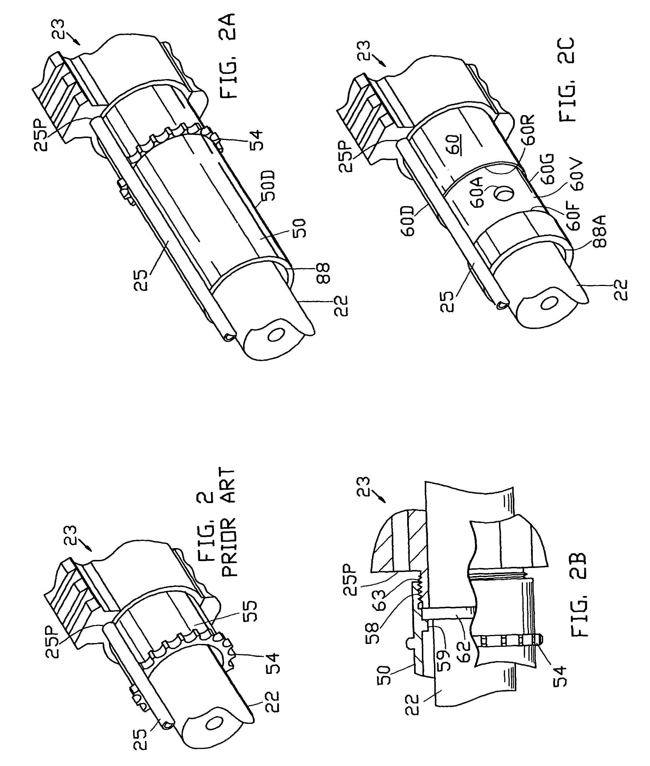 Handguard system with clamp device