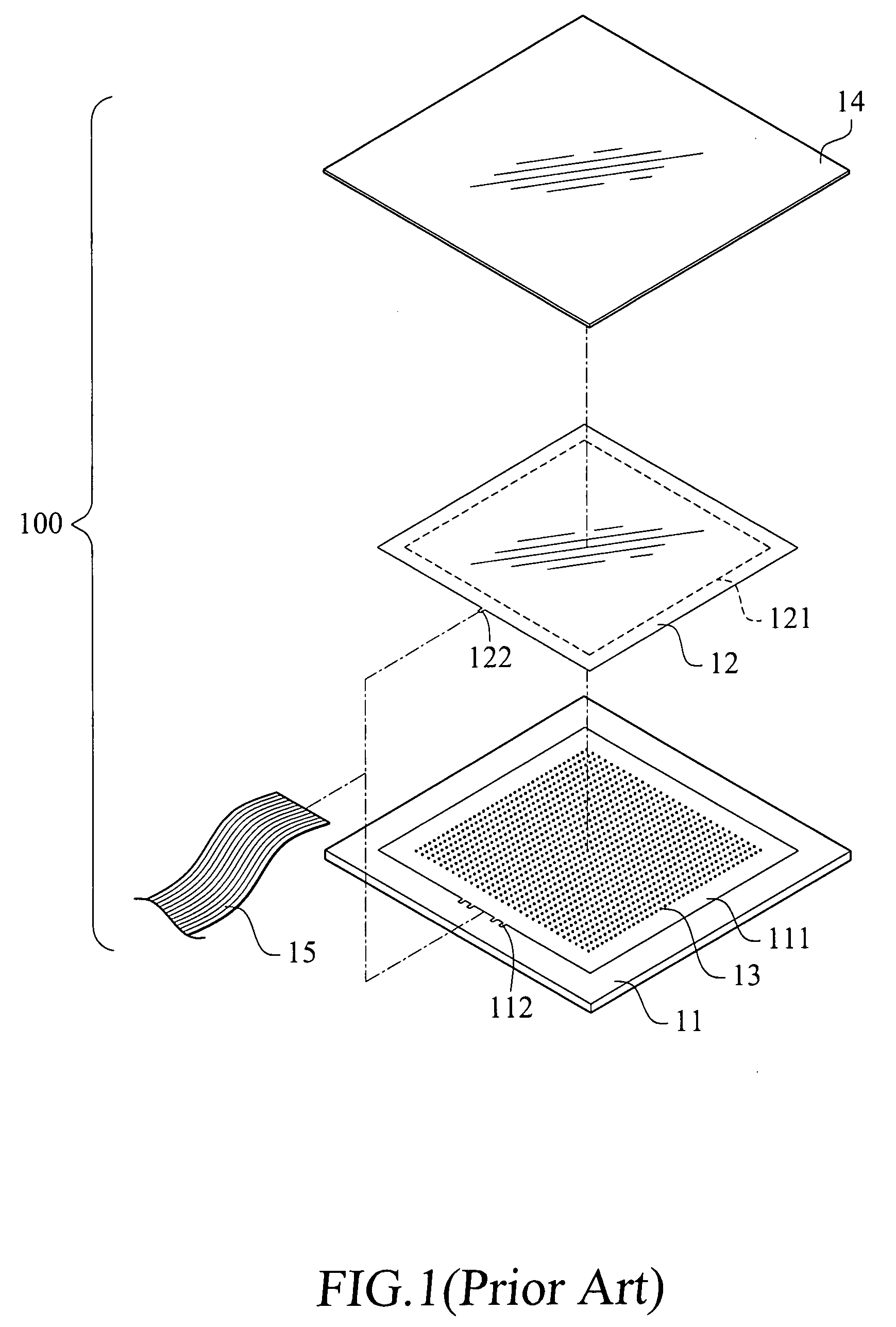 Method and system for carrying out non-contact testing of touch panel