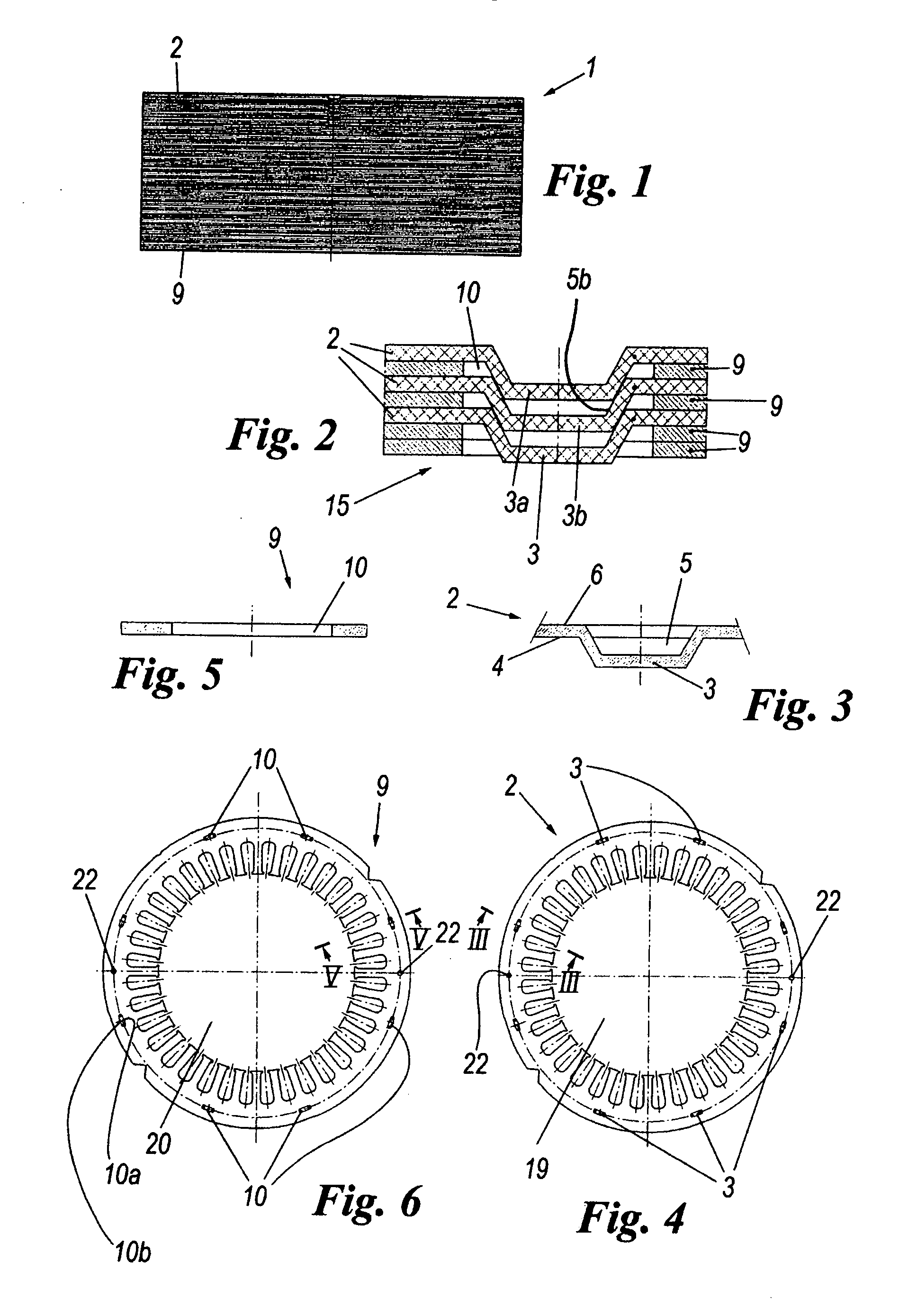 Laminar article for electrical use and a method and machine for producing said article