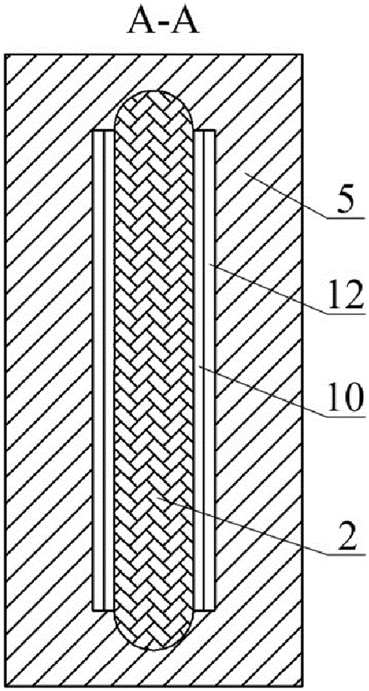 A kind of equal-volume reciprocating extrusion device and processing method of reinforced magnesium alloy plate