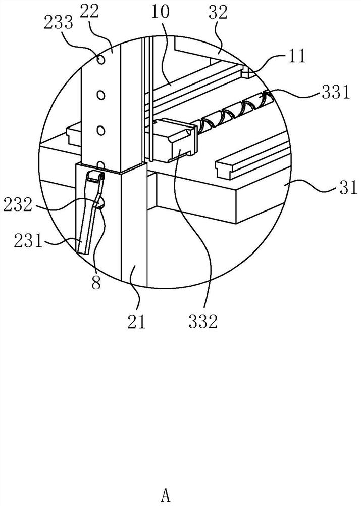 Lump material wall surface construction device and construction method thereof