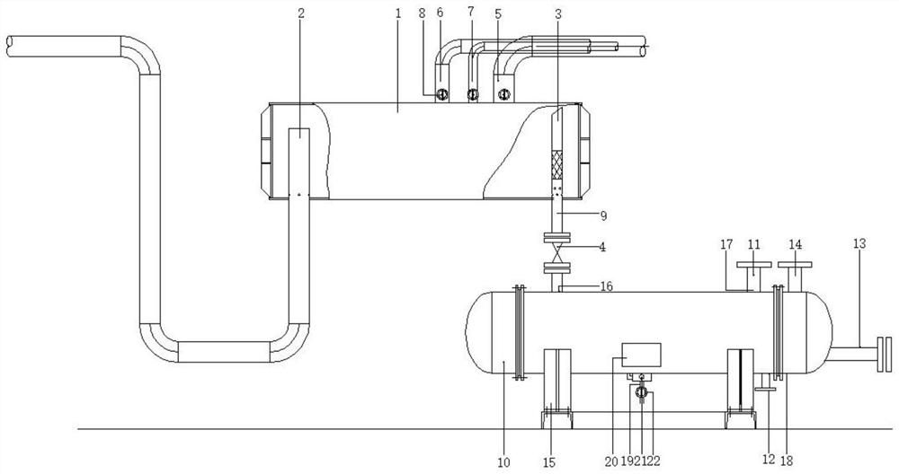 Waste heat and wastewater recovery device