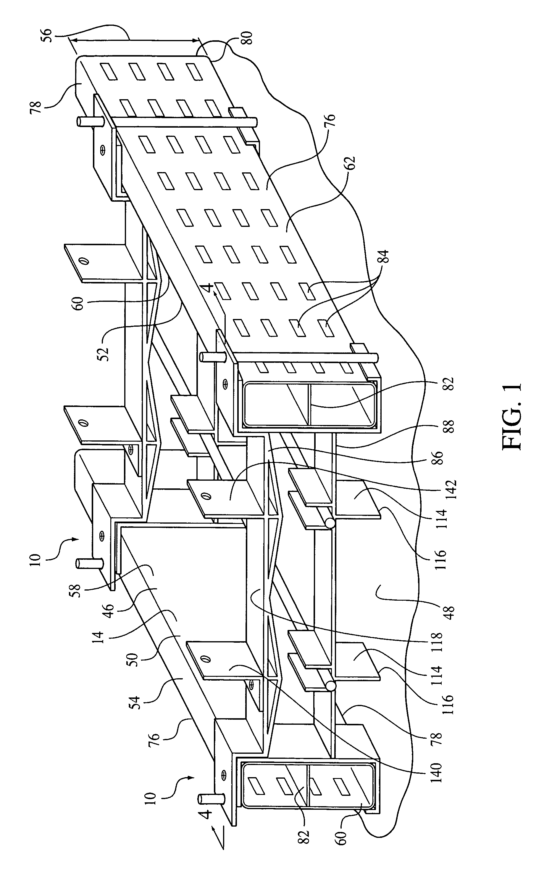 Insulated concrete form holder