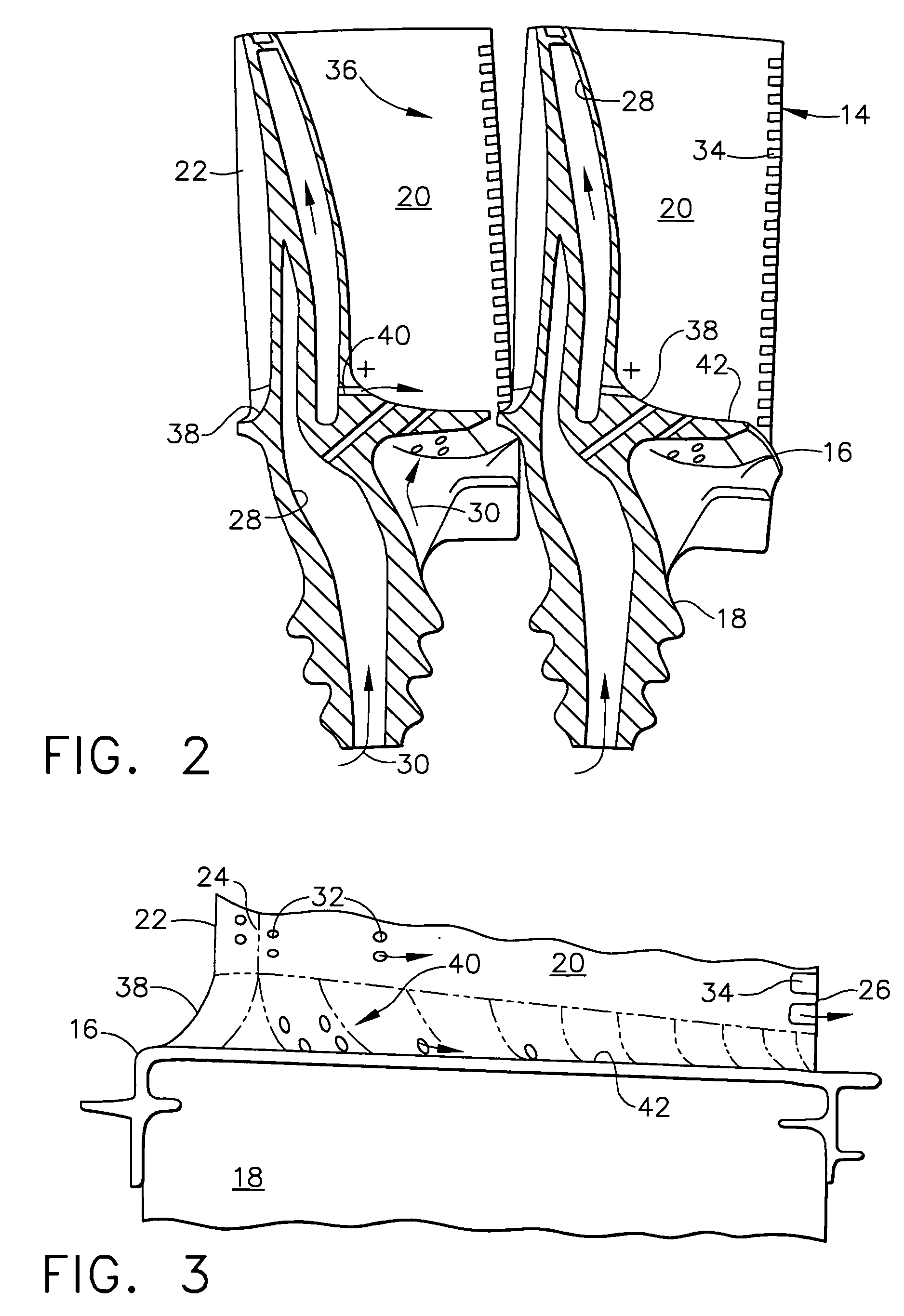 Funnel fillet turbine stage