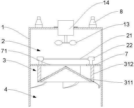 A kind of clearing frost device and clearing frost method