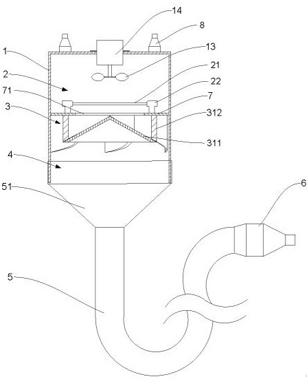 A kind of clearing frost device and clearing frost method