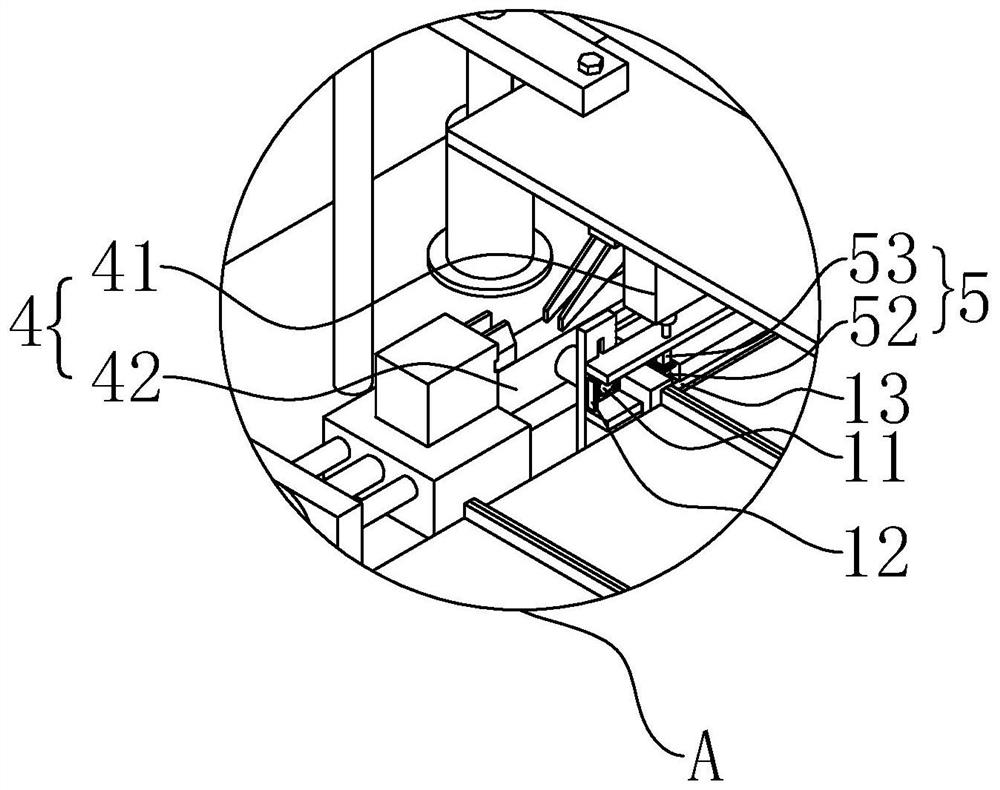 Ear strap spot welding equipment of mask production machine