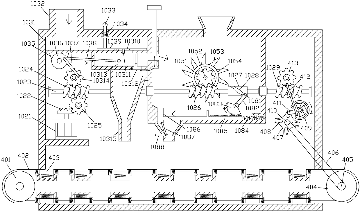 Mechanical edible mushroom filling agricultural equipment for bottled mushroom planting