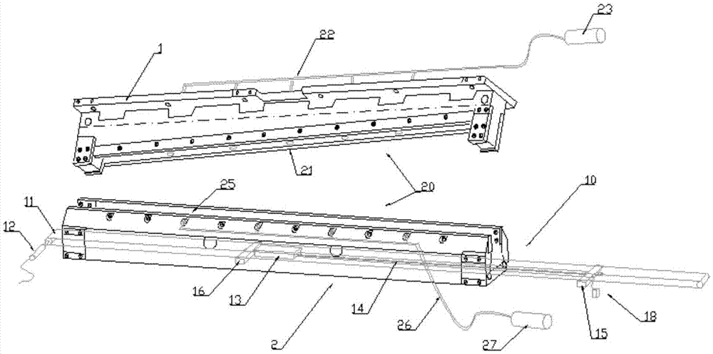 Conveying method and system device of side wires obtained by cutting of welding machine