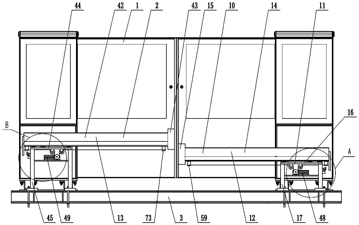 Shielding door equipment