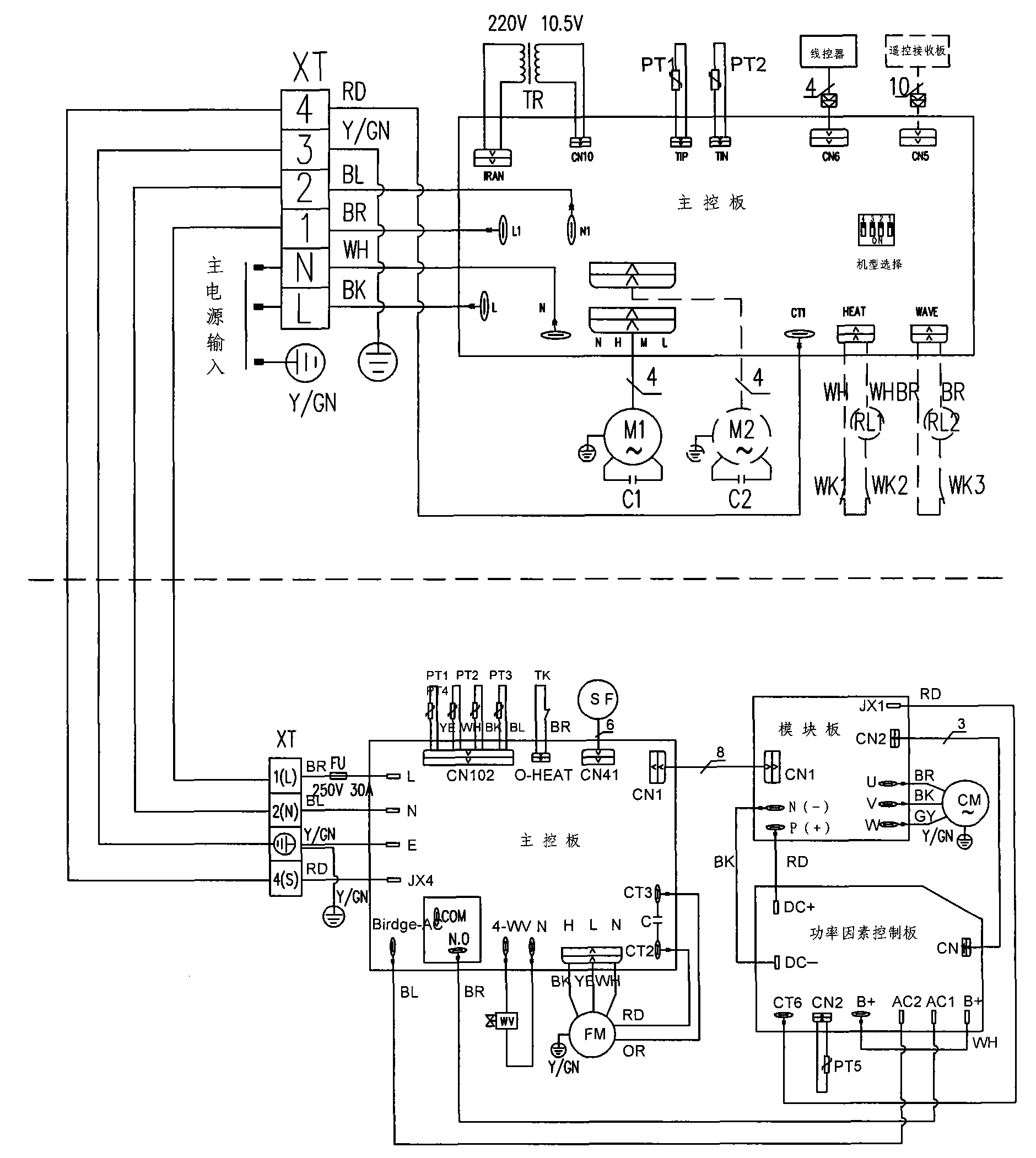 Control method of variable frequency air conditioner