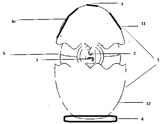 A portable intelligent interactive instrument and its usage method