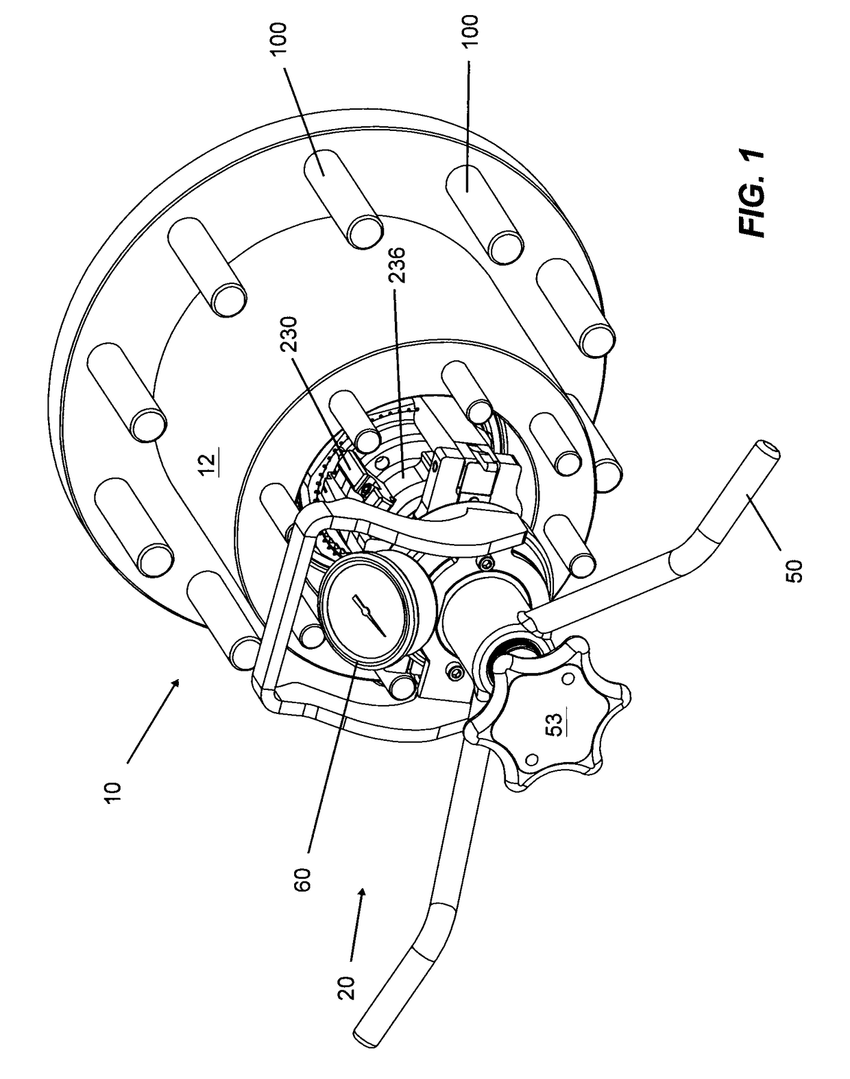 Systems and methods for preloading a bearing and aligning a lock nut