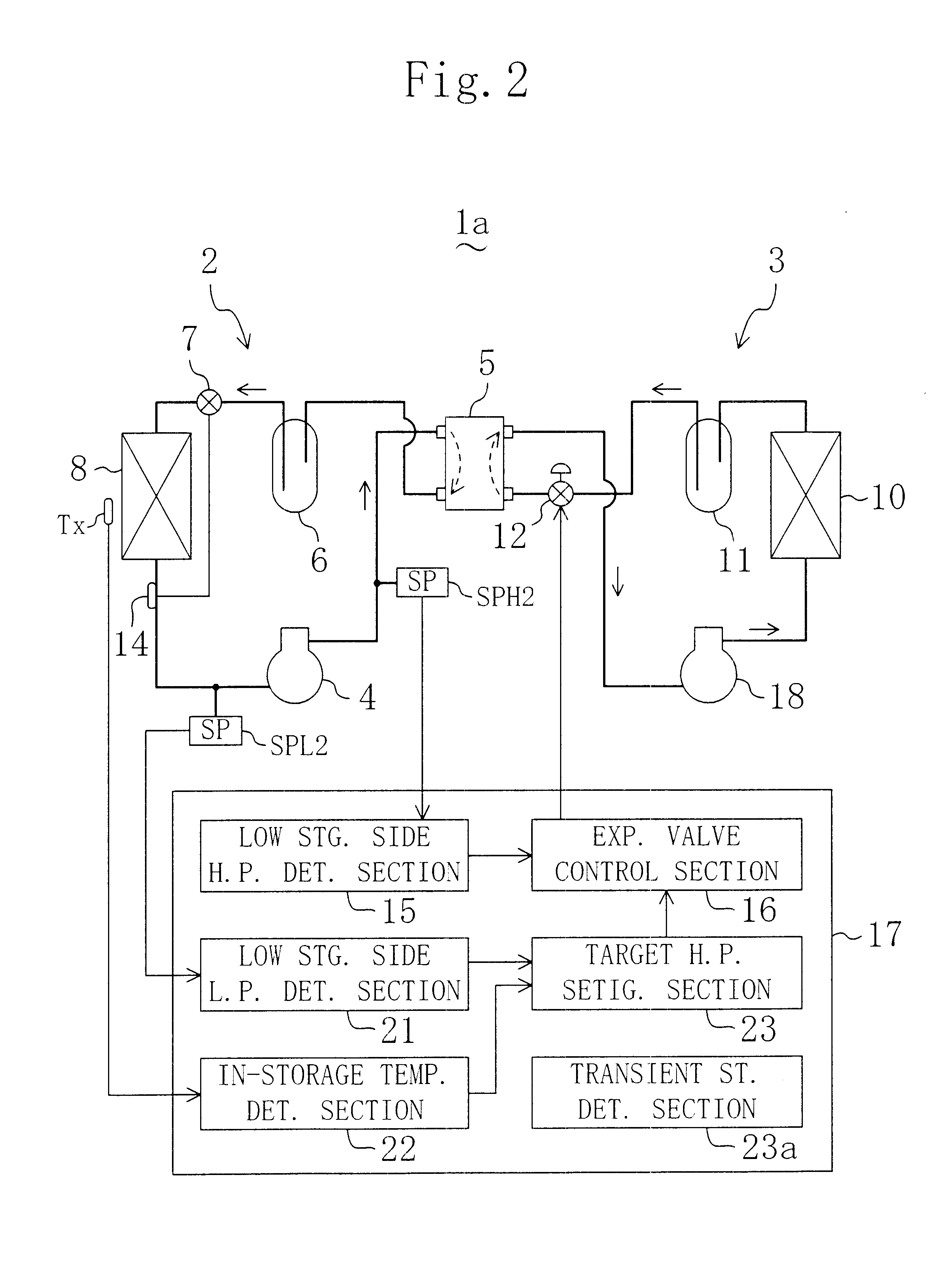 Refrigerating system