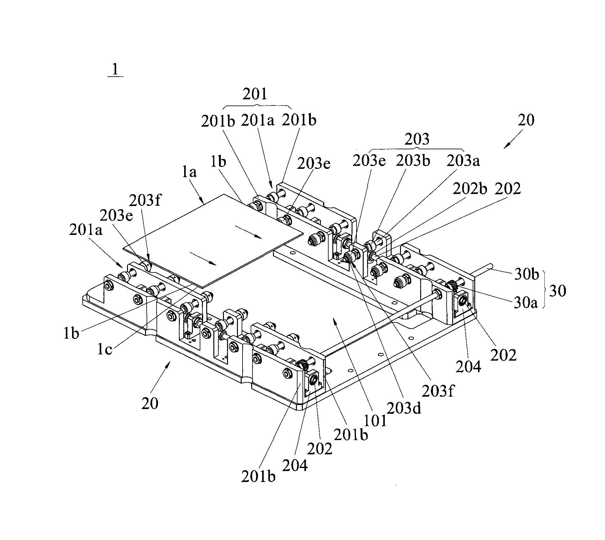 Substrate transmission mechanism