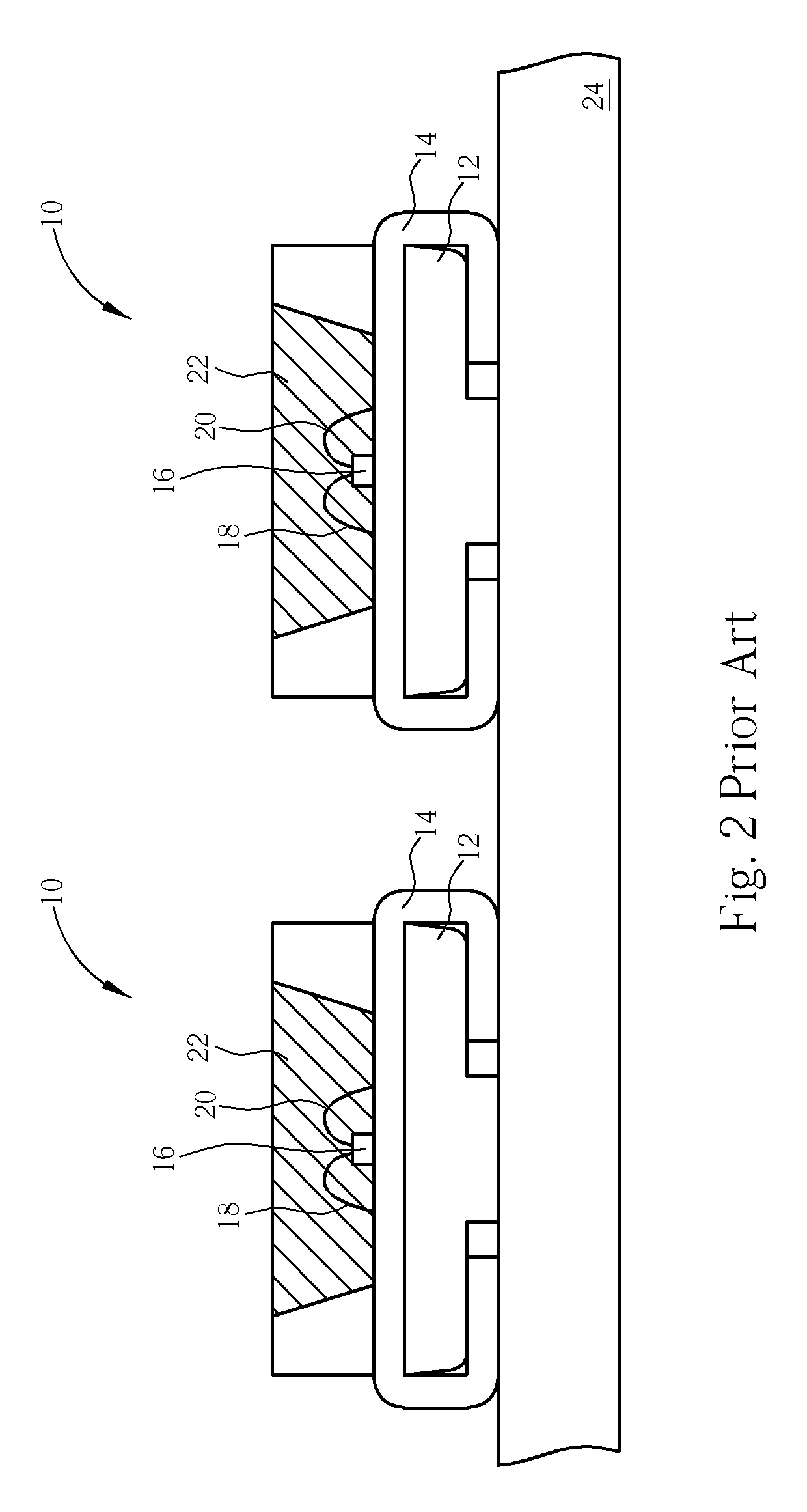 Si-substrate and structure of opto-electronic package having the same