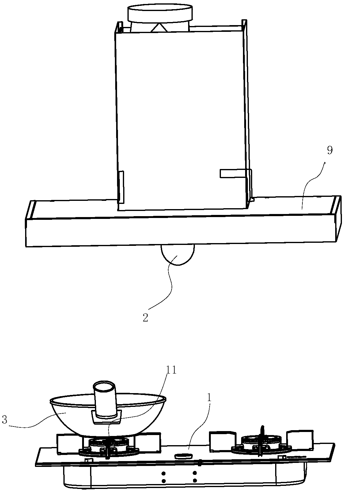 Method of accurately measuring temperature of food in cookware on gas stove