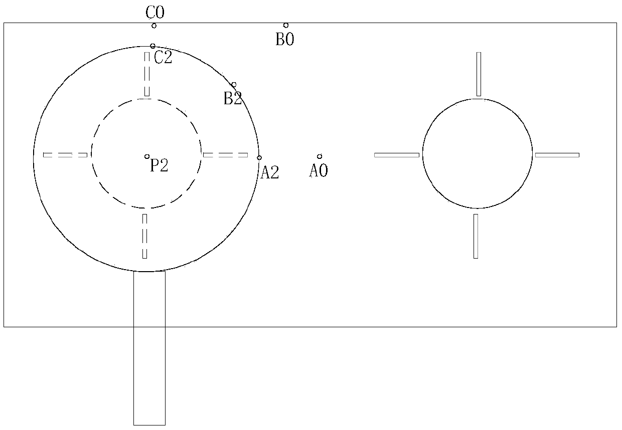 Method of accurately measuring temperature of food in cookware on gas stove