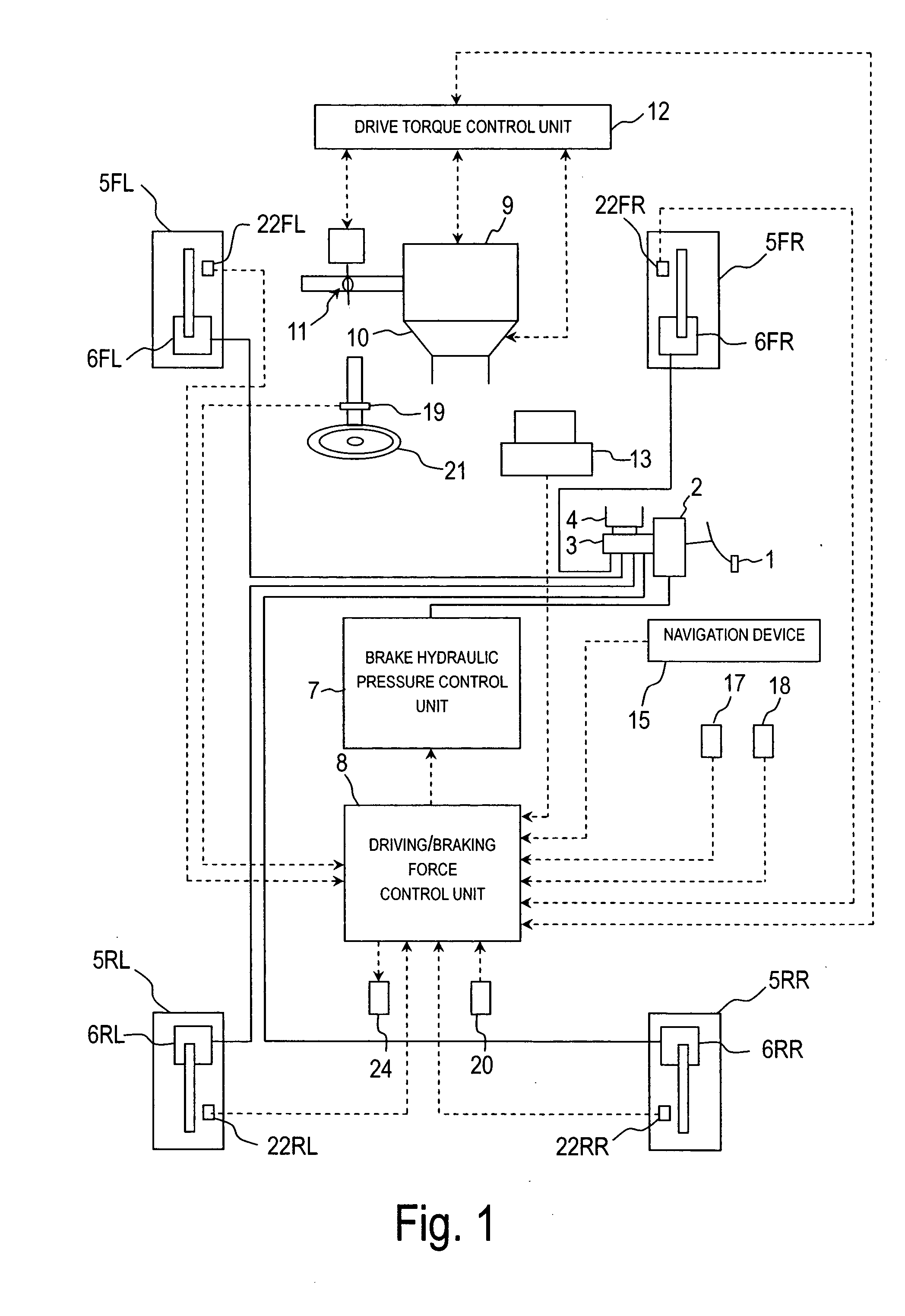 Lane departure prevention apparatus