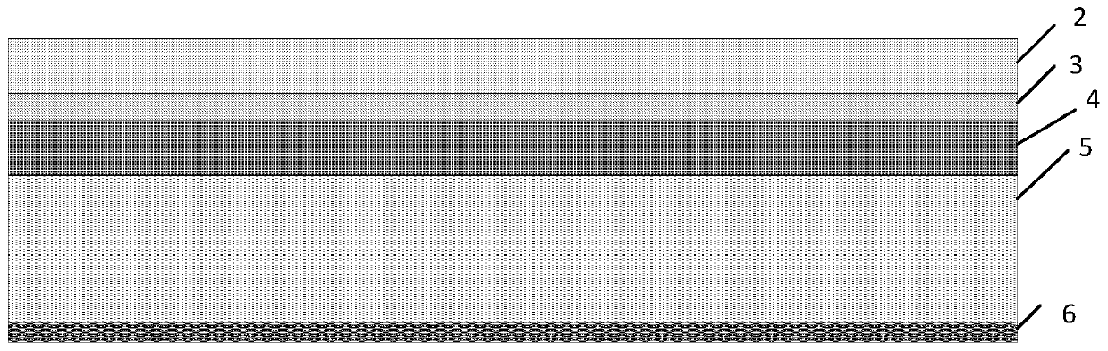 Vertical cavity surface emitting laser structure and manufacturing method