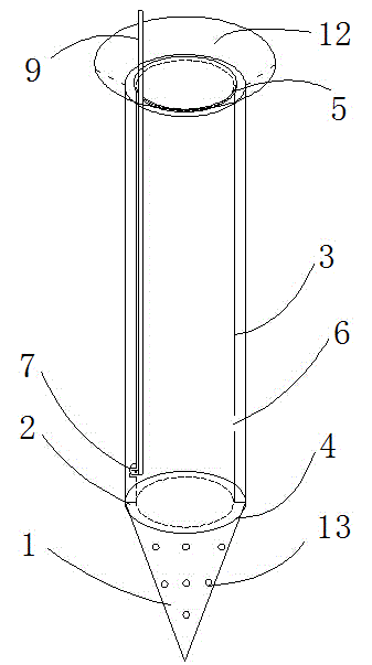 Fertilizer stick for potted plants