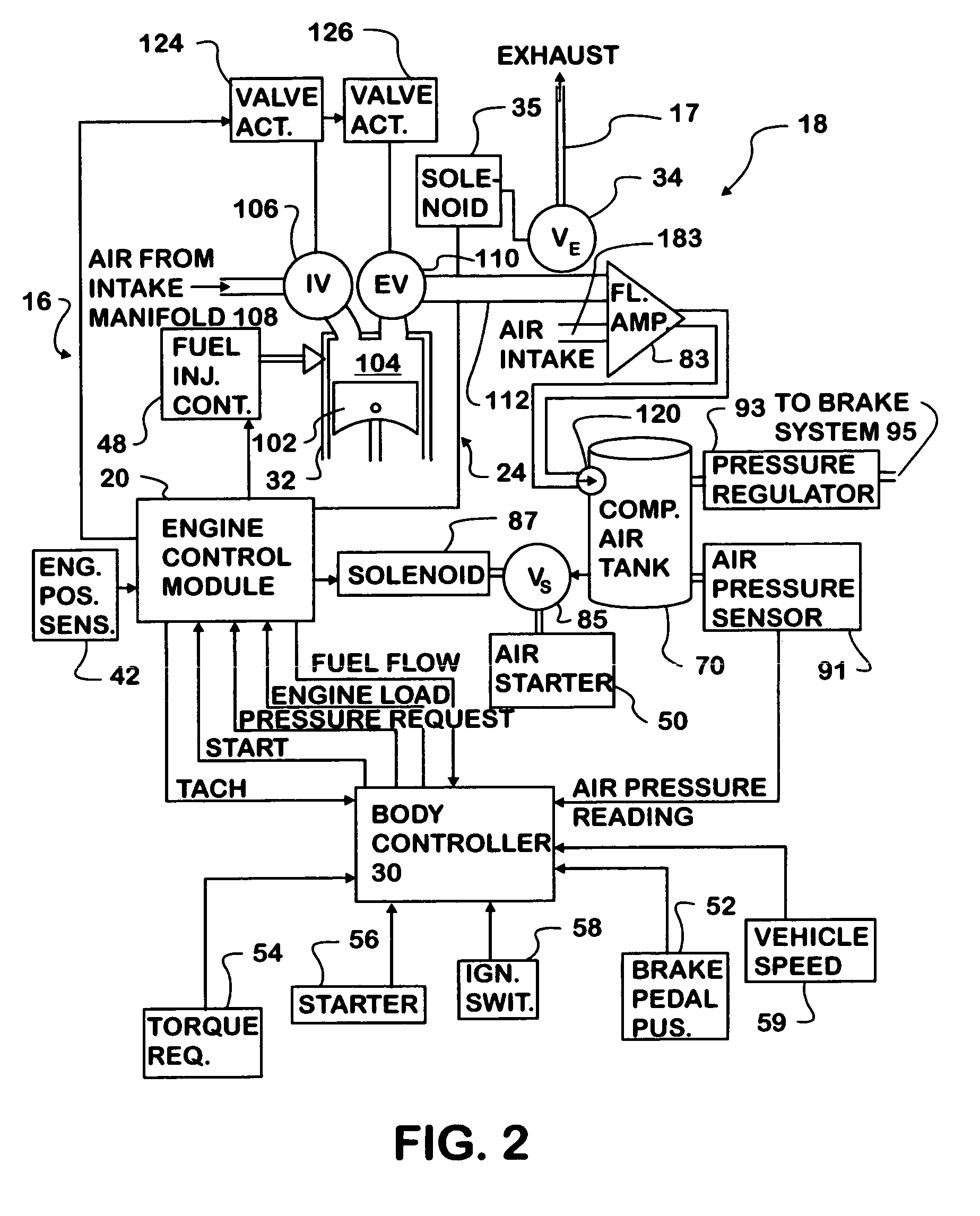 Engine based kinetic energy recovery system for vehicles