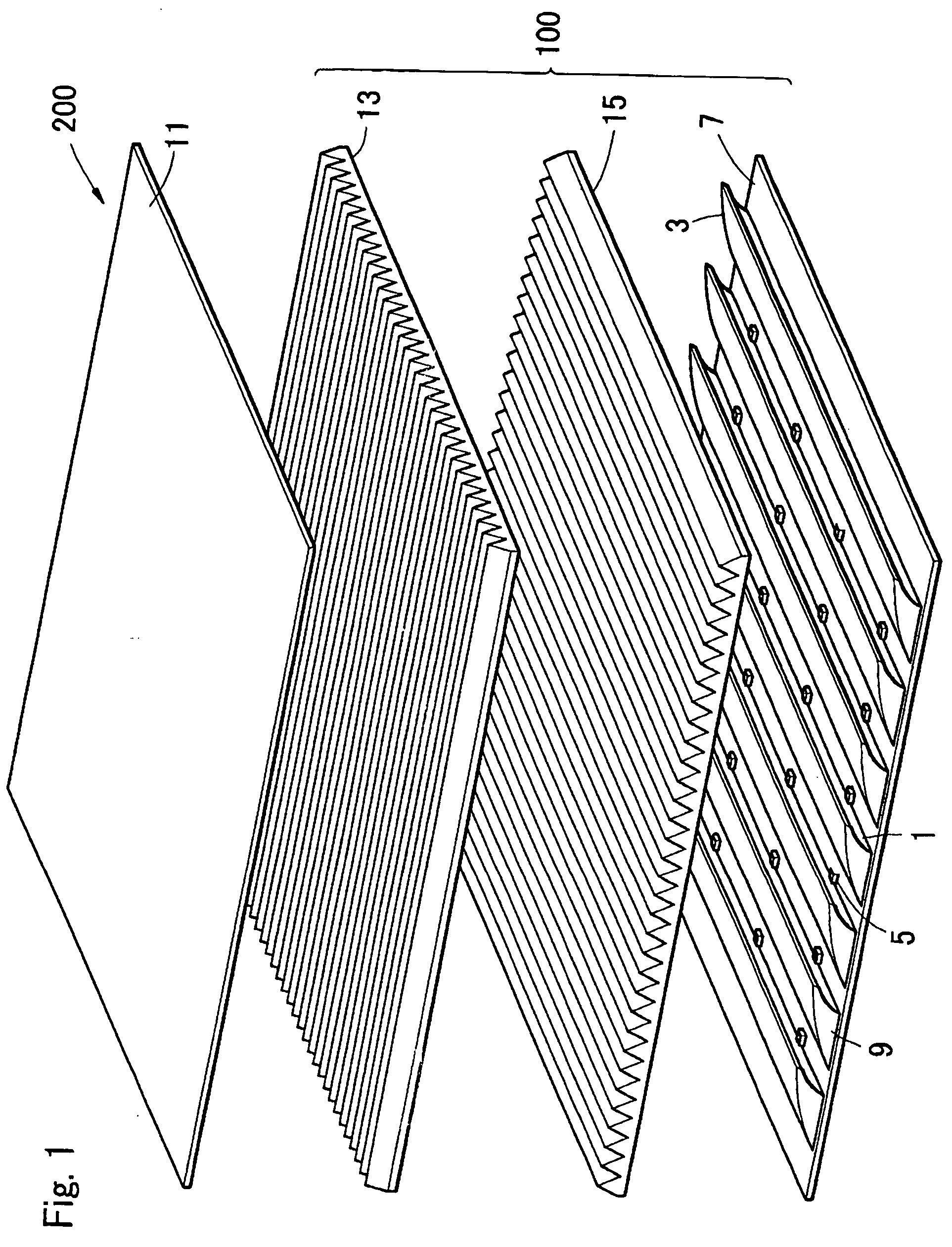 Surface light emitting apparatus