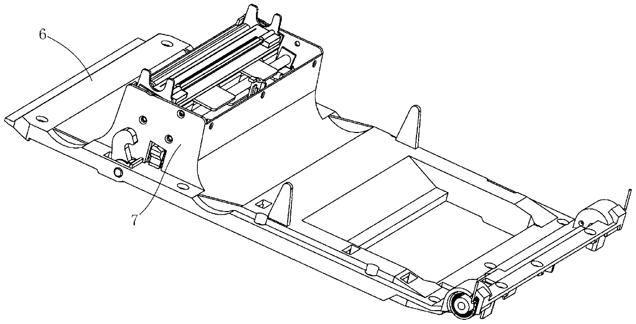 A print head structure and its printer