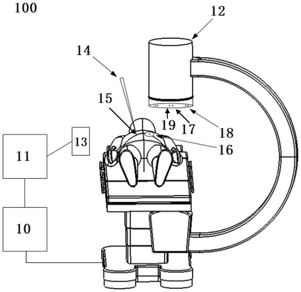 Magnetic navigation positioning system and method based on two-dimensional image and related equipment