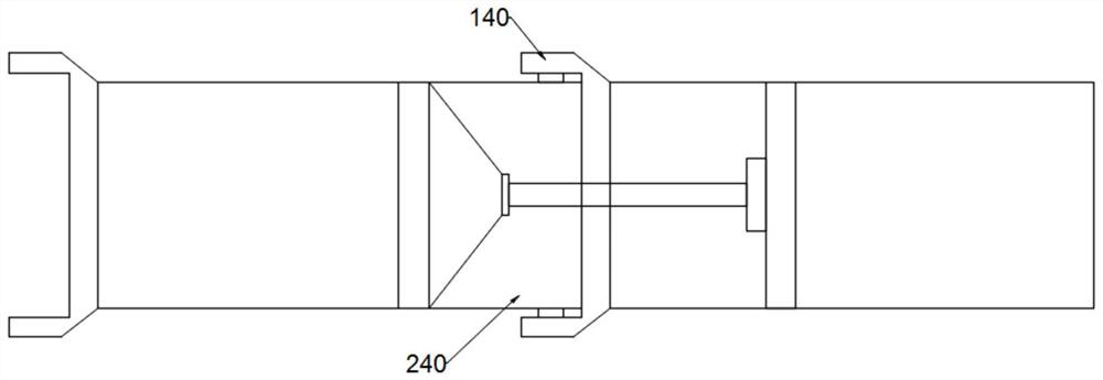 Pipe orifice butt joint method and device of concrete pipeline