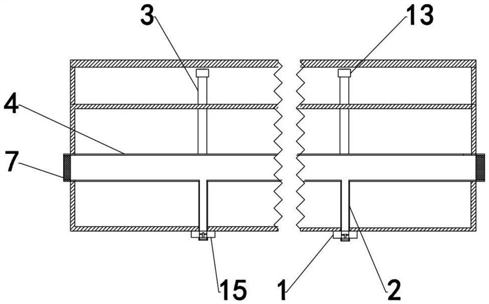 Bus bridge with heat dissipation function and heat dissipation method thereof