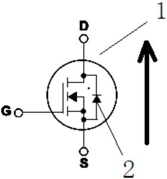 Thermal resistance detection method based on body diode