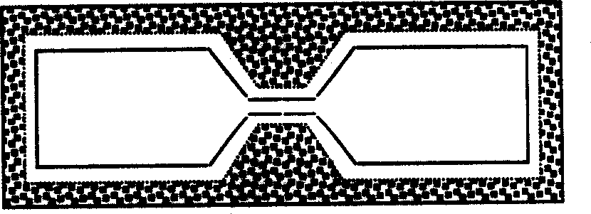 Method for preparing high-temp. superconductive Josephson junction by using refractory micromask process