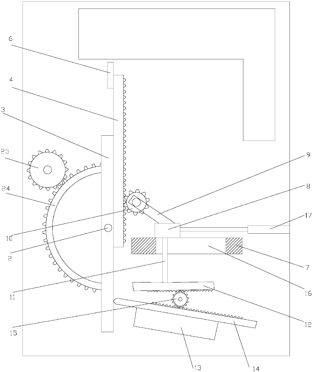 Mechanism for continuous drilling of workpieces