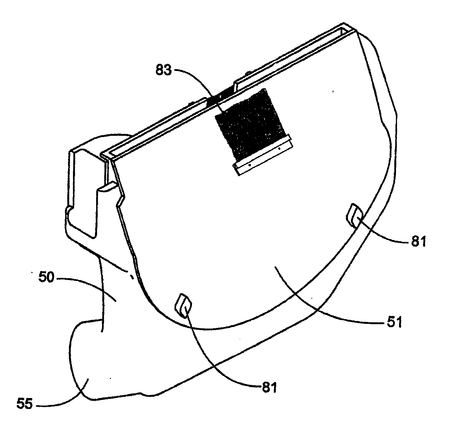 Blade enclosure for a table saw