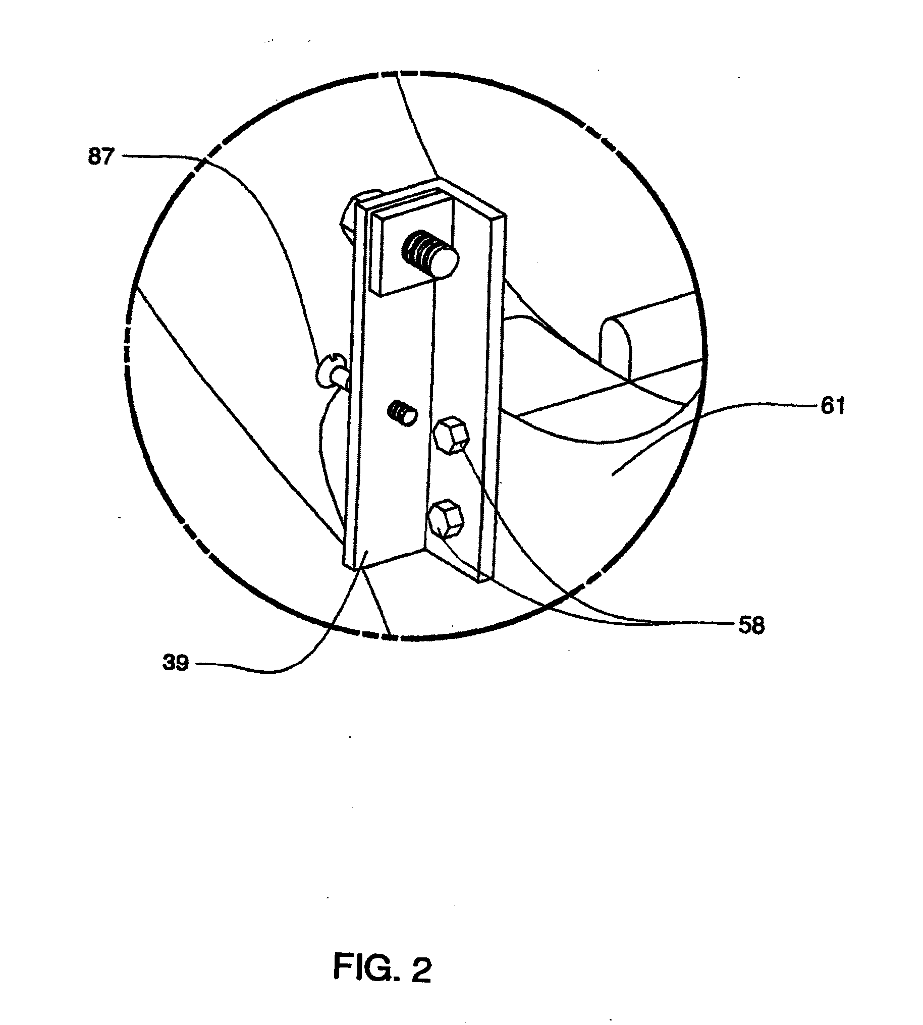 Blade enclosure for a table saw