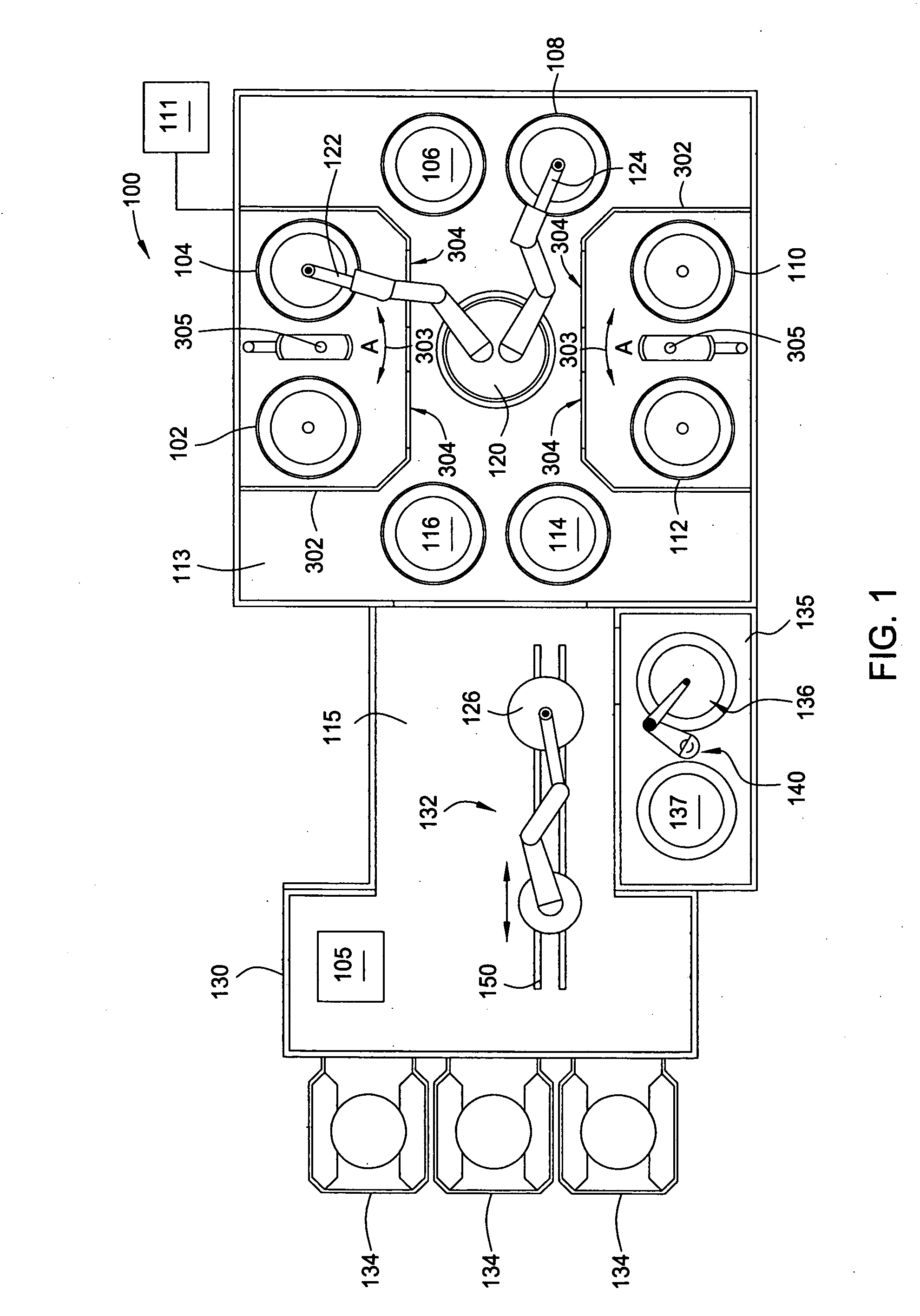 Apparatus for electroless deposition of metals onto semiconductor substrates