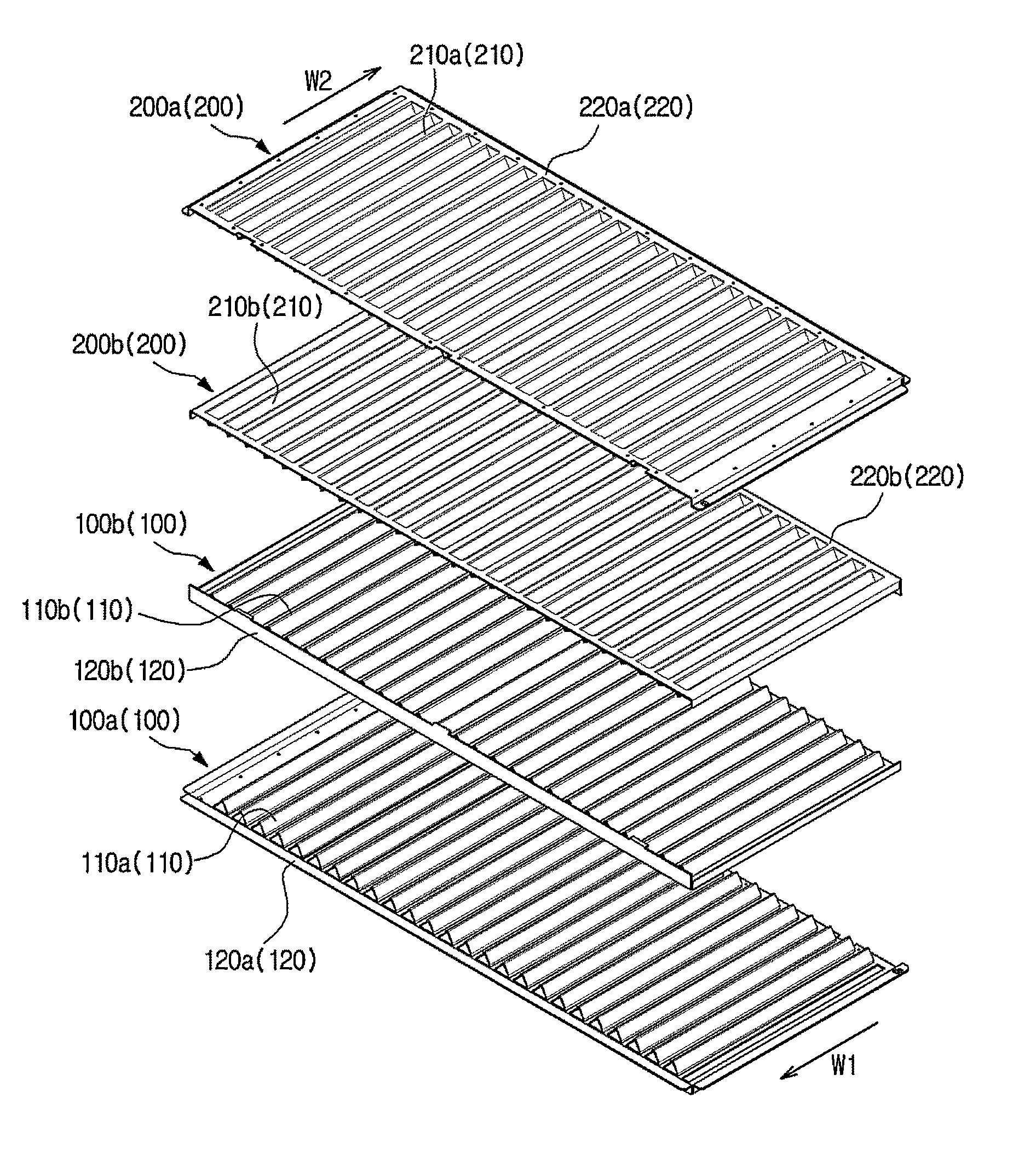 Grease filter, manufacturing method thereof and cooking device having the same