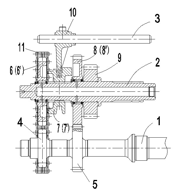 Engine shifting mechanism