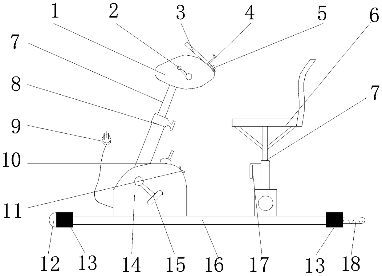 Novel rehabilitation training device for neurology