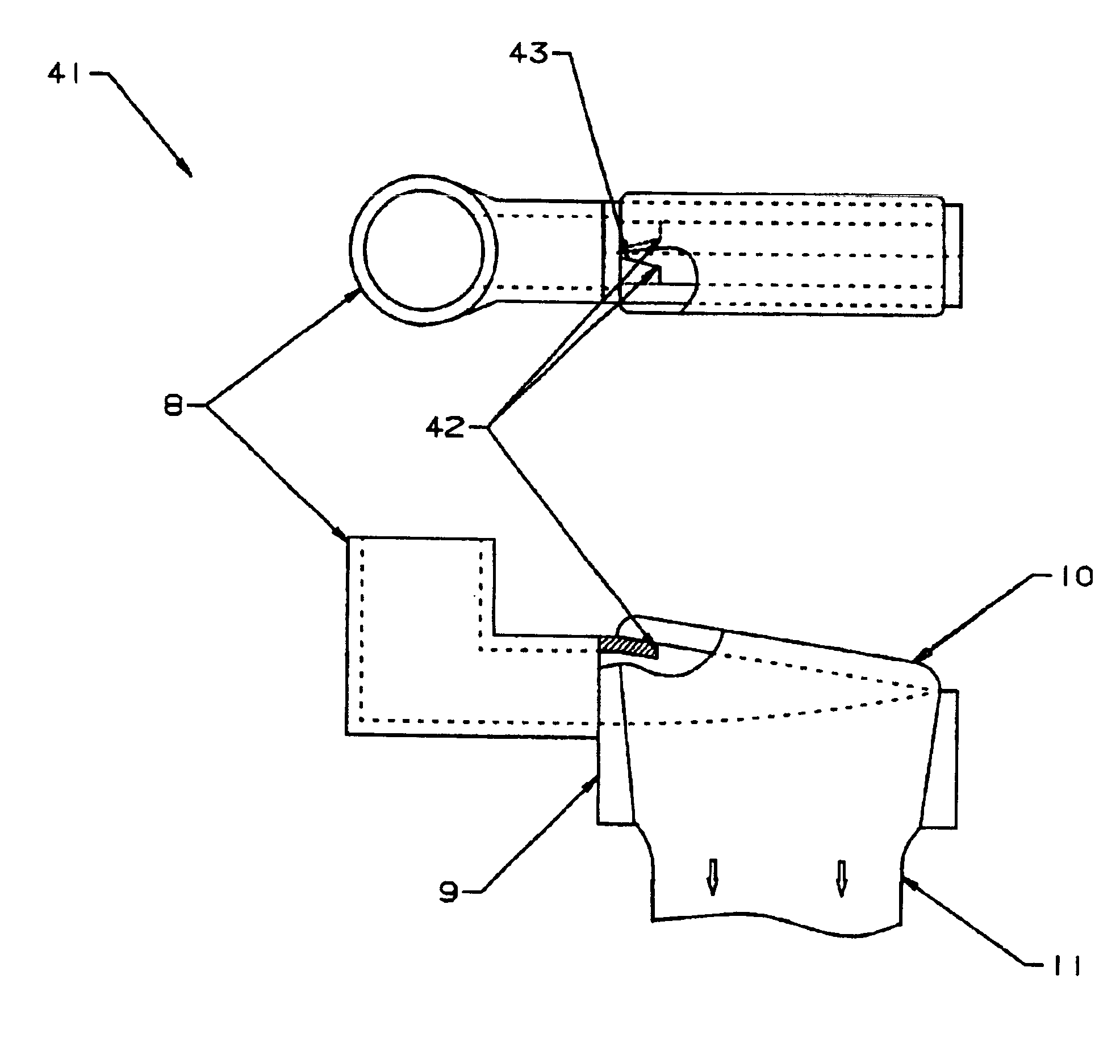 Overflow downdrawn glass forming method and apparatus