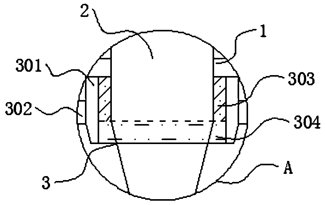 Efficient surface-mounted triode with good heat dissipation structure