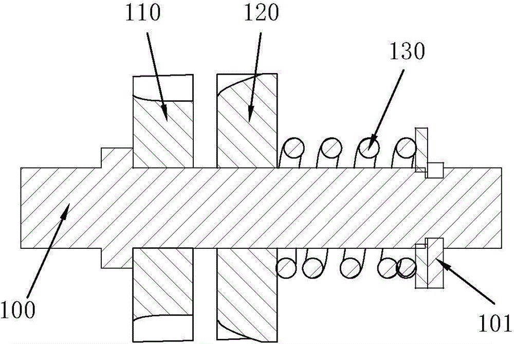 Gear assembly capable of eliminating transmission gaps