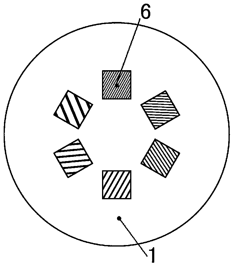 Test device and method for detecting porosity of particles in Hull-Shore sheet