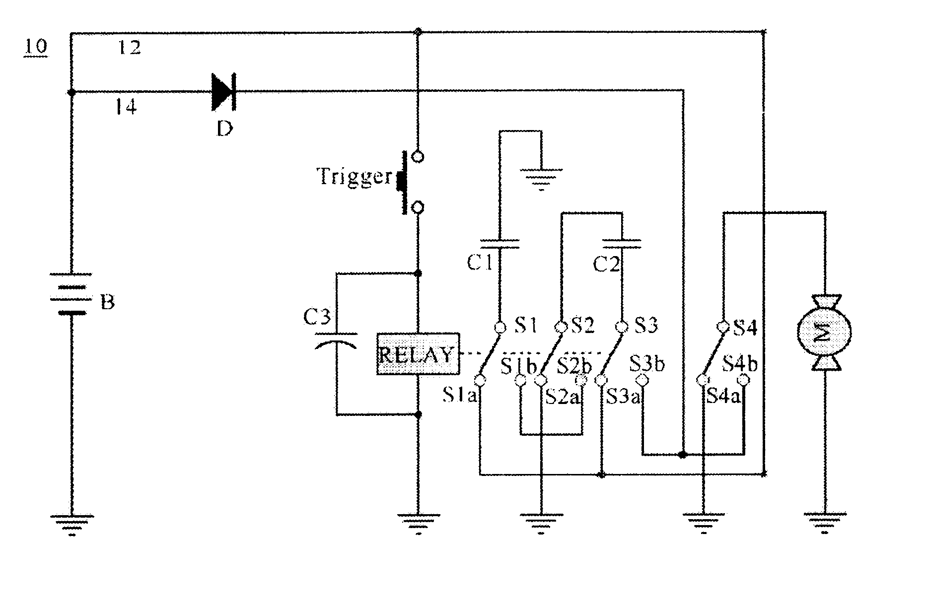 High current pulse generator