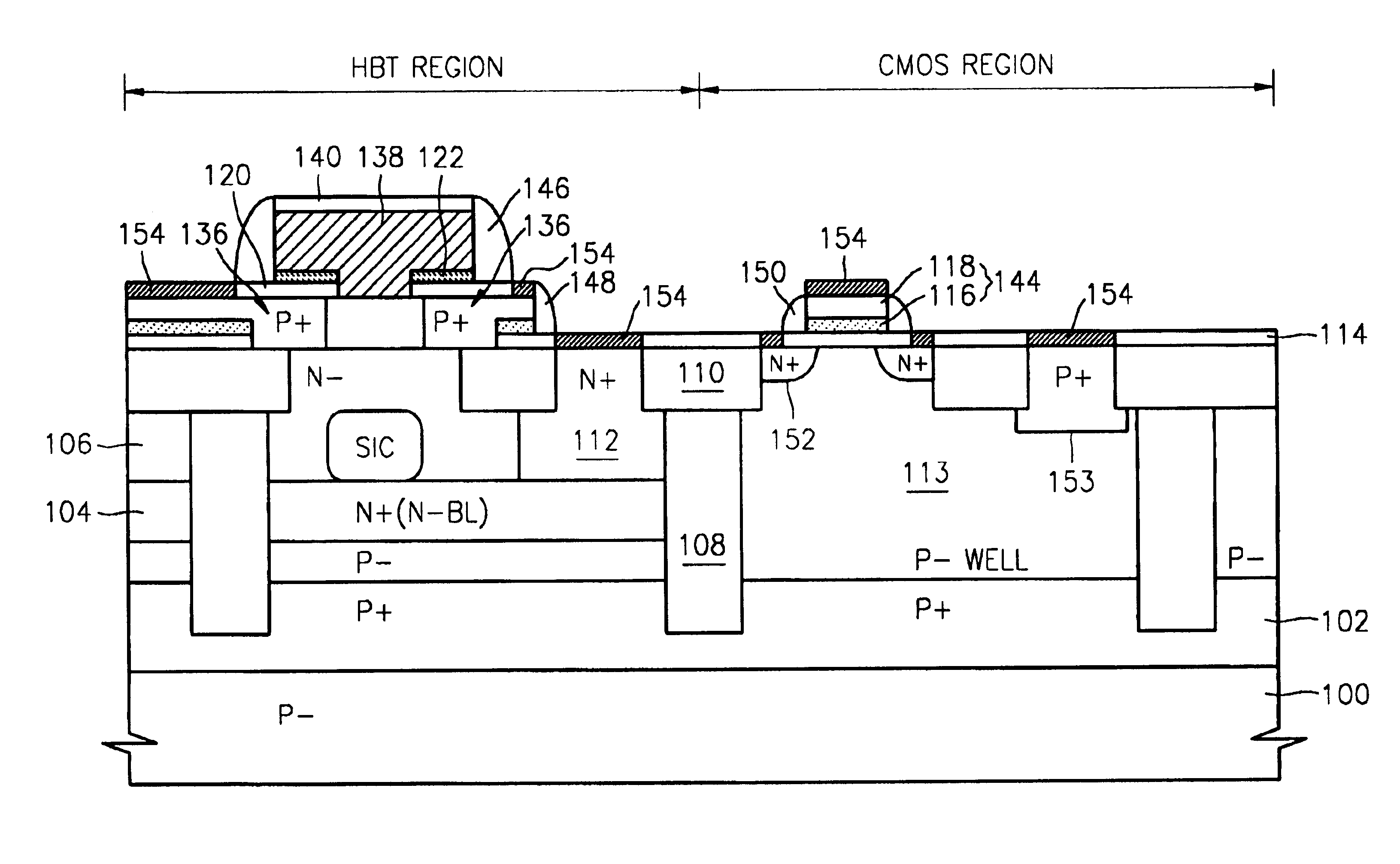 Method for manufacturing self-aligned BiCMOS